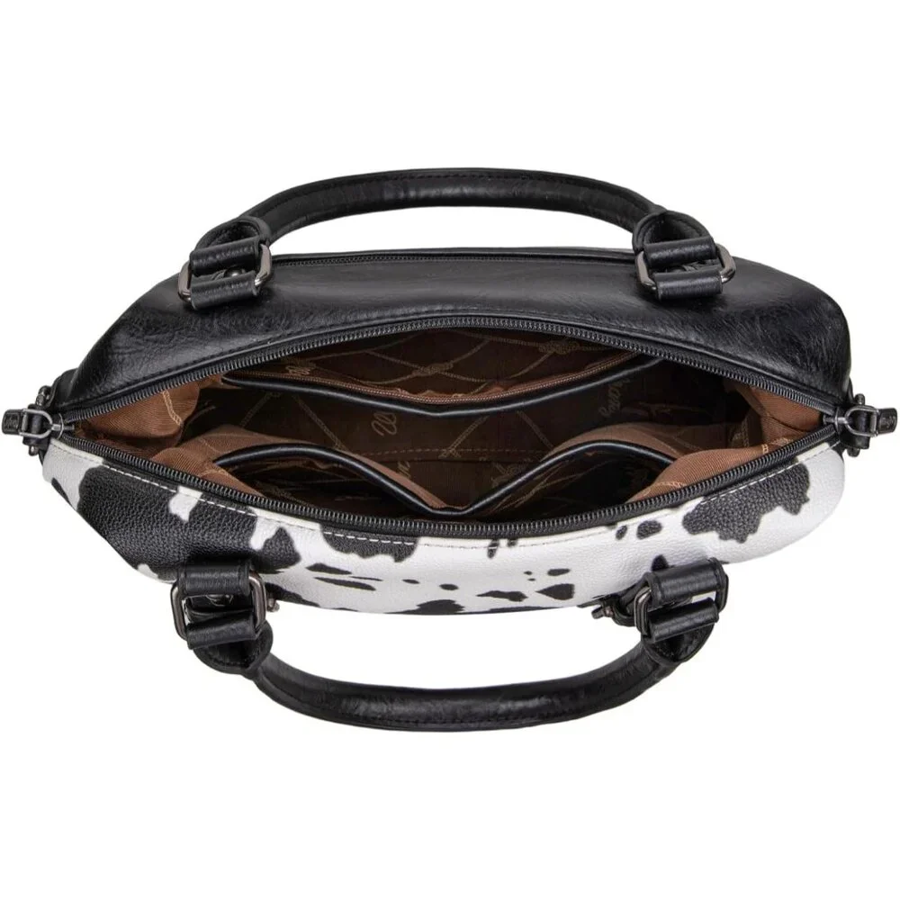 Women's Wrangler Hobo Shoulder Barrel Satchel Detachable Strap Doctor Hand Bag